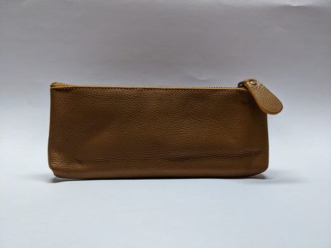 Chestnut Brown  Genuine Leather Pouch